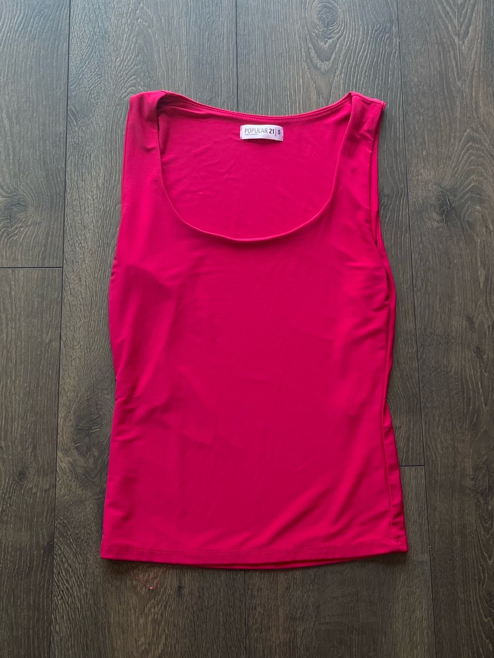 NWOT Popular 21 Tank Top